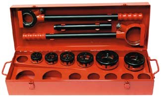 Virax 1/2 - 2" BSPT резьбонарезной клупп с трещоткой 136280 136280 - фото 4889